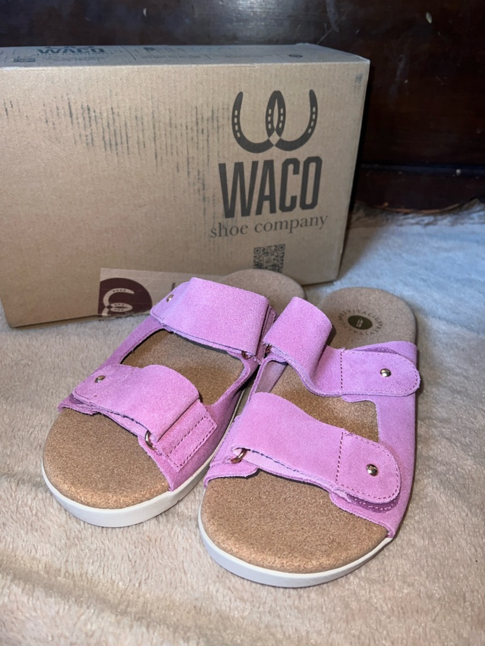 Revitalign Paradise Sandal in Heathered Rose